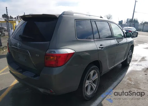 2008 Toyota Highlander Sport z USA, uszkodzony, nr VIN JTEDS43A282064057